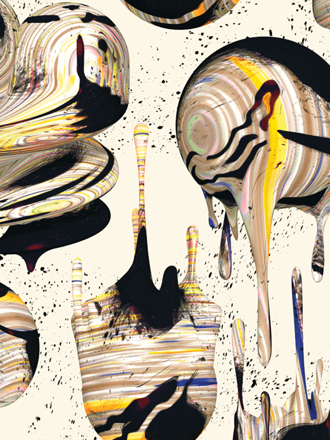 cookies and cream flavour pattern